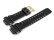 Casio Replacement Shiny Black Resin Watch Strap for GD-350BR