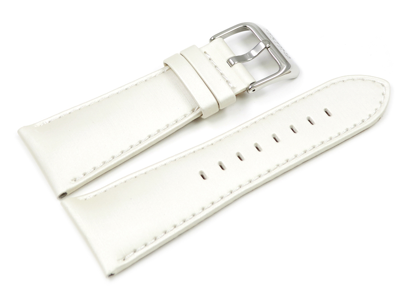 Genuine Festina White Shimmering Leather Watch Strap For F16570, F165