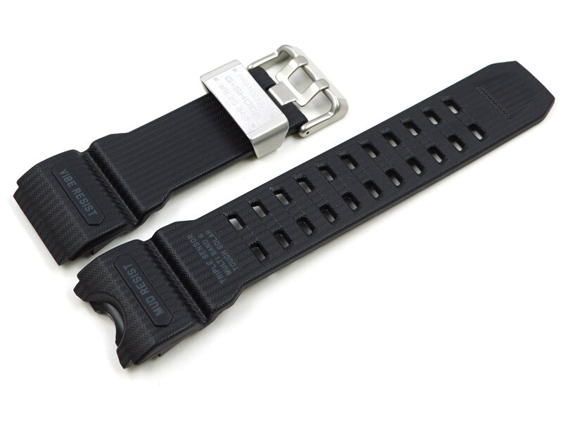 Casio Black Resin Replacement Watch Strap GWG 1000 1A1 GWG 1000 1A1ER