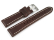 Brown Leather Watch Strap Miami without padding 24mm 26mm