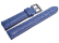 XL Watch strap Genuine Shark leather light blue 24mm