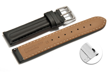 Quick release Watch Strap Genuine leather hydrophobic...