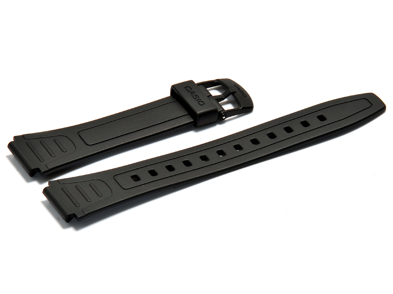 Casio Black Resin Watch Strap W 800H W 800HG W 800HM