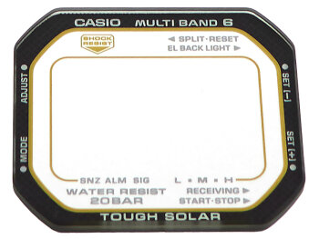 Casio mineral crystal transparent GW-M5630D-1 watch replacement glass