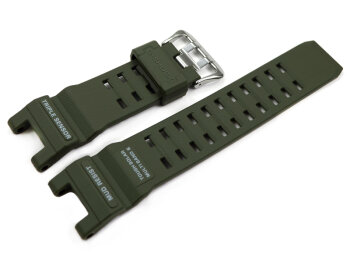 Genuine Casio Mudman Green Watch Band GW-9500-3