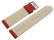 Watch strap soft leather grained dark red 12mm 14mm 16mm 18mm 20mm 22mm