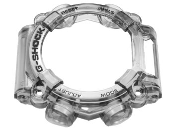 Casio Stealth Bezel GA-900SKE-8A Bezel in gray transparent