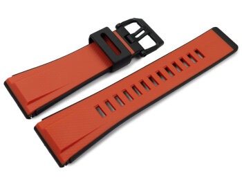 Genuine Casio Orange Resin Watch Strap GA-2000E-4