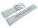 Genuine Casio White Light Grey Resin Watch Strap GA-2000S-7A