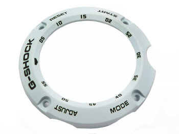 Genuine Casio White Light Grey Resin Bezel for GA-2000S-7A