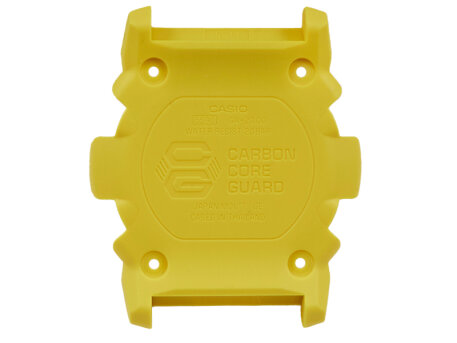 Genuine Casio Yellow Resin Bottom Cover for GA-2000-1A9