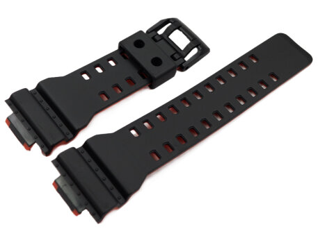 Genuine Casio G-Shock Black and Orange Resin Watch Band...