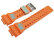 Casio Orange Resin Replacement Watch Strap GAX-100X-4A