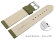 Quick release Watch strap soft leather grained olive 12mm 14mm 16mm 18mm 20mm 22mm