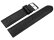 XS Watch strap soft leather grained black 12mm 14mm 16mm 18mm 20mm