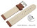 XS Quick Release Watch strap soft leather grained light brown 12mm 14mm 16mm 18mm 20mm