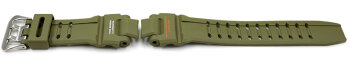 Genuine Casio Grey Green Resin Watch Strap GA-1100KH-3A
