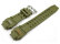 Genuine Casio Grey Green Resin Watch Strap GA-1100KH-3A