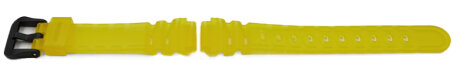 Genuine Casio Tide Graph Watch Strap LWS-1100H-9AV Yellow Resin