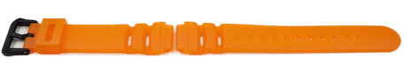 Genuine Casio Tide Graph Watch Strap WS-1100H-4AV Orange Resin