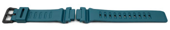 Genuine Casio Turquoise Resin Watch Strap for WS-1400H-3AV