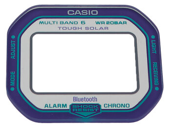 Genuine Casio Watch Glass for GW-B5600BL-1 purple border