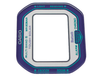 Genuine Casio Watch Glass for GW-B5600BL-1 purple border