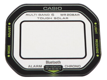 Genuine Casio Watch Glass for GW-B5600SL-5 Crystal