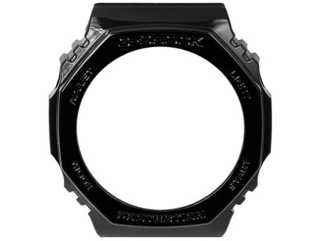 Genuine Casio Replacement Glossy Black Resin Bezel...