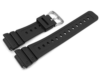 Genuine Casio Black Resin Watch Band for GA-2100VB-1A