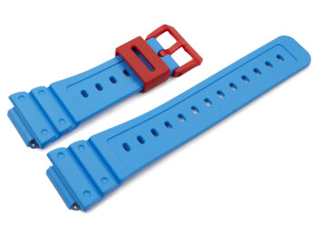 Genuine Casio Turquoise Resin Watch Strap for GA-2100THS-1