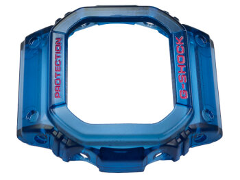 Genuine Casio G-Shock G-Lide Transparent Blue Resin Bezel GLX-5600C-2