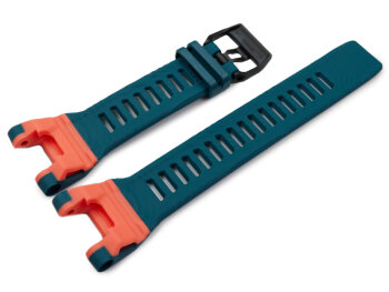 Genuine Casio Replacement Petrol Resin Watch Strap GBD-H2000-1A9