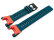 Genuine Casio Replacement Petrol Resin Watch Strap GBD-H2000-1A9