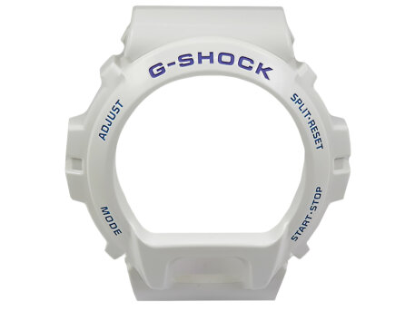 Genuine Casio G-Shock Replacement White Resin Bezel DW-6900RCS-7