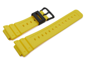Genuine Casio Yellow Resin Watch Band GA-B2100C-9A