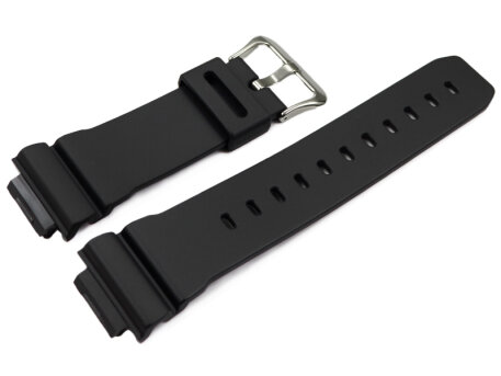 Genuine Casio Black Resin Watch Strap DW-6900MMA