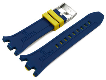 Festina Chrono Bike Yellow Rubber Watch Band for F20671/4