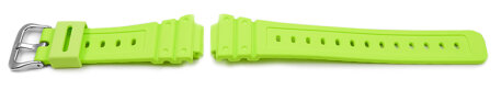 Genuine Casio green-yellow bio-based Resin Watch Strap DW-5600EP-9