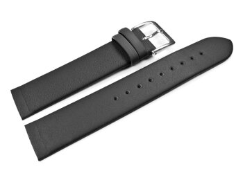 Black Leather Replacement Watch Band suitable for SKW2193