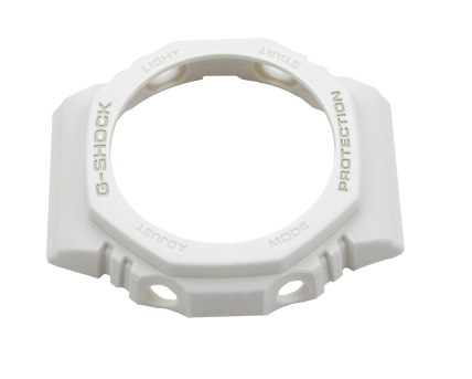 Genuine Casio White Bio Based Resin Watch Band for GMA-P2100-7A