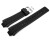 Genuine Casio Replacement Black Resin Watch strap ECB-40P-1A