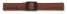 Watch band - Leather - for Swatch - brown - 19 mm