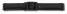 Watch band – Leather – for Swatch– black – 19 mm