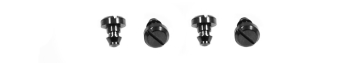 Set of 4 Casio bezel screws black GW-9400