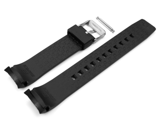 Casio ECB-30P-1A Black Resin Replacement Watch Strap