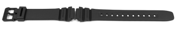 Genuine Casio Black Resin Watch Strap for WS-1600H-1AV