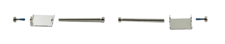 Casio screws and end links for conversion GW-2500BD GW-3500BD from metal to resin strap