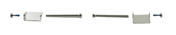 Casio screws and end links for conversion GW-2500BD GW-3500BD from metal to resin strap