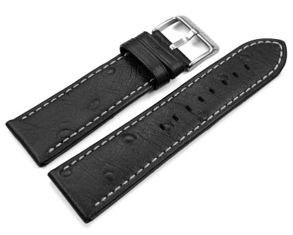 Watch band by Lotus for 15420, 15420/4 - Leather with...